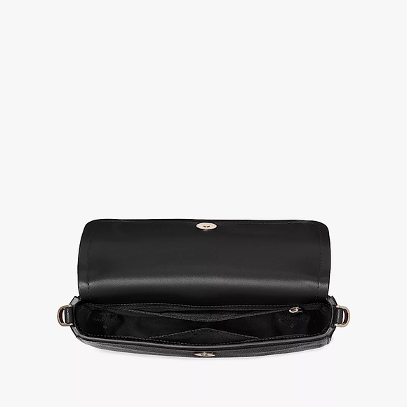 Kate Spade Rosie Flap Crossbody In Black - Picture 5 of 6